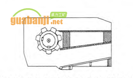 “倒三角”中板組件機頭架的設(shè)計形式